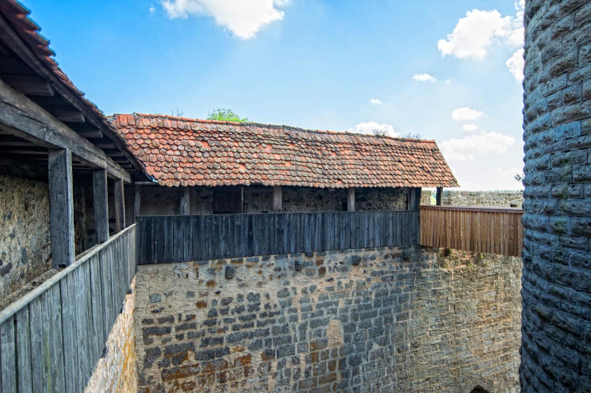 Burg Colmberg Hotel Esterno foto