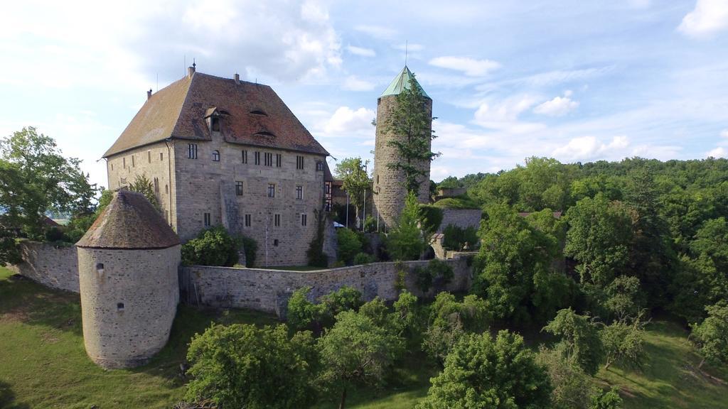 Burg Colmberg Hotel Esterno foto