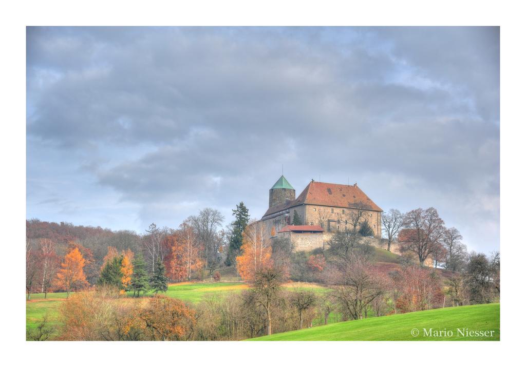 Burg Colmberg Hotel Esterno foto
